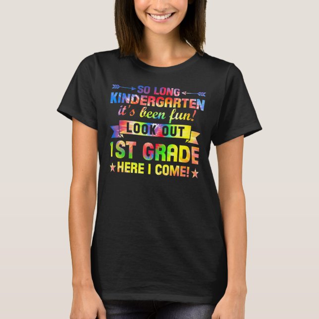 Camiseta Tão Longo Jardim de Infância 1 rua Aqui Eu Vim Gra (Frente)