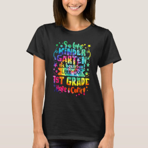 Camiseta Tão Longo Jardim de Infância 1 rua Aqui Eu Vim Tie