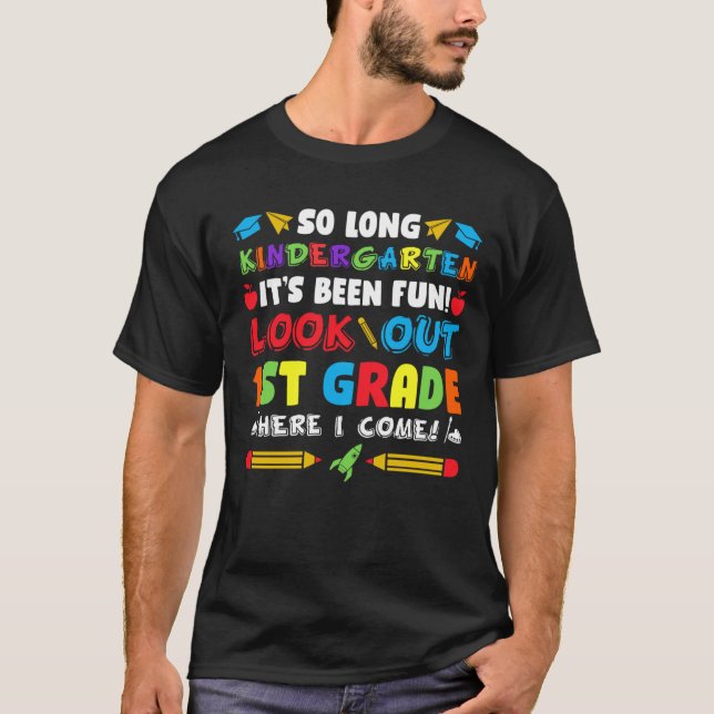 Camiseta Tão Longo Jardim de Infância 1rua (Frente)