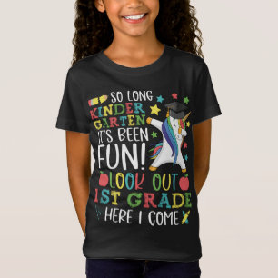 Camiseta Tão Longo Jardim de Infância 1rua Aqui Eu Vim Un