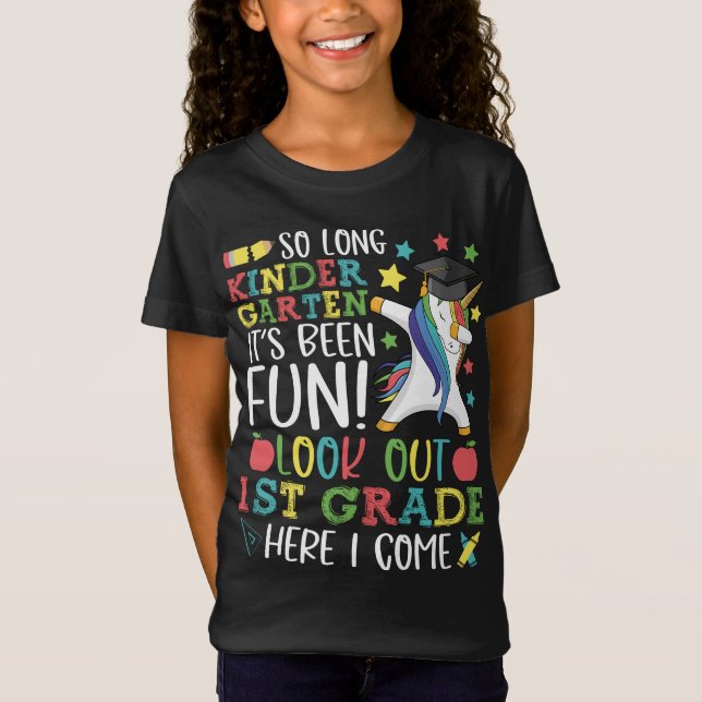 Camiseta Tão Longo Jardim de Infância 1rua Aqui Eu Vim Unic (Frente)