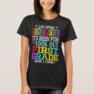 Camiseta Tão Longo Jardim de Infância Cuide Dela Primeiro