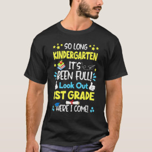 Camiseta Tão Longo Jardim De Infância Foi Divertido Olhar P