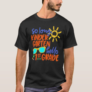 Camiseta TÃO LONGO jardim de infância HELLO 1rua estudou pr