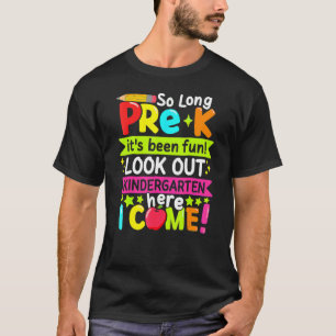 Camiseta Tão Longo Pré-Jardim do K Aqui Formando No Dia Pas