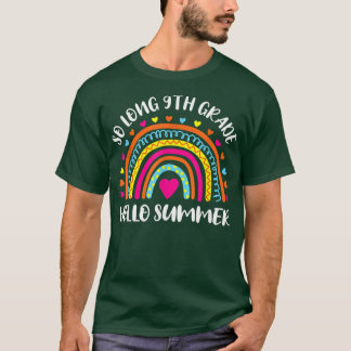 Camiseta Tão Longo que Nove Anos Alô, professor estudante d