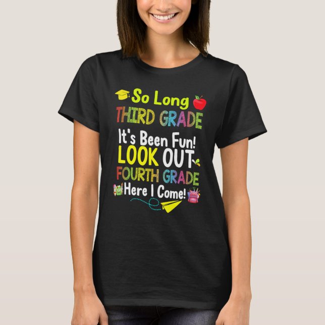 Camiseta Tão Longo Que Terceiro Grau, Quarto Grau Aqui Eu V (Frente)