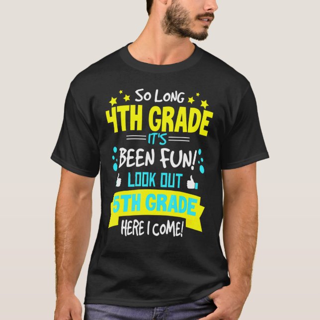 Camiseta Tão Longo Quinto Grau de 5 aqui Eu Vim Graduação (Frente)