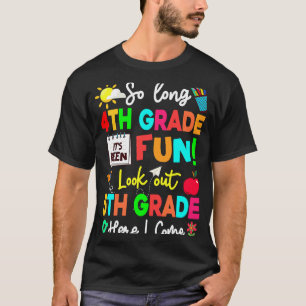 Camiseta Tão Longo Quinto Grau Olhe Para 5 Aqui Eu Vim