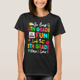 Camiseta Tão Longo Quinto Grau Olhe Para 5 Aqui Eu Vim