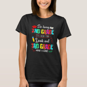 Camiseta Tão Longo segundo Aqui Eu Vim Para O 3º Graduação