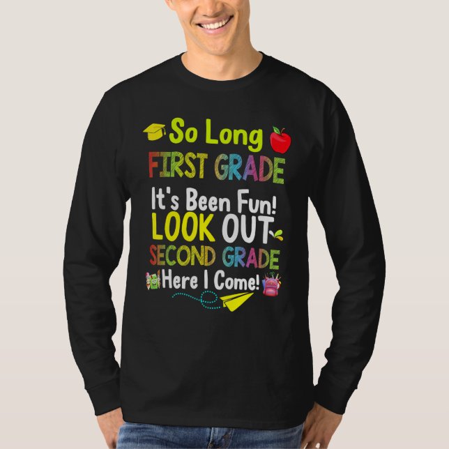 Camiseta Tão Longo segundo De Grau 1 rua Aqui Eu Vim Gradua (Frente)