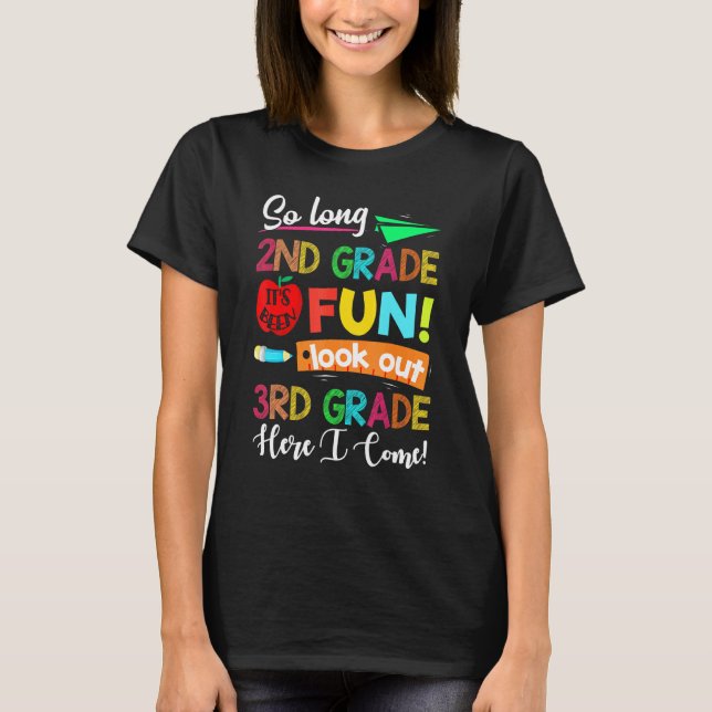 Camiseta Tão Longo segundo Olhe Em 3º Aqui Eu Vim Em Último (Frente)