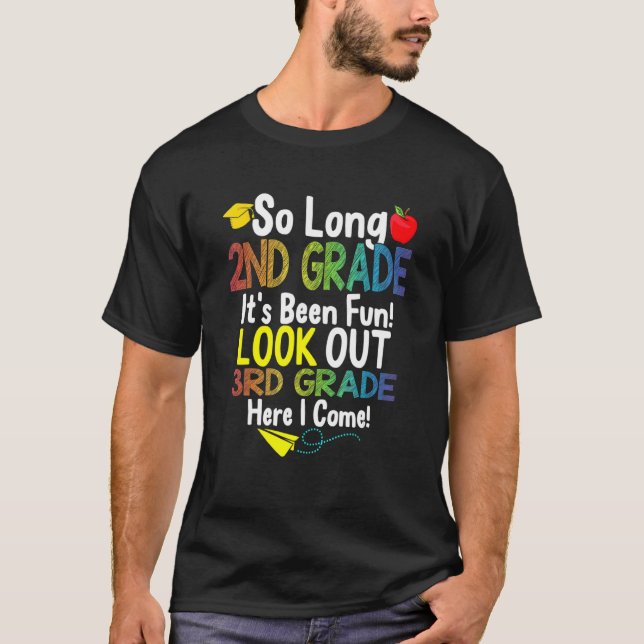 Camiseta Tão Longo segundo Olhe O 3º Ano Aqui Eu Vim (Frente)