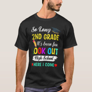 Camiseta Tão Longo segundo Olhe O Segundo grau Aqui Eu Vim