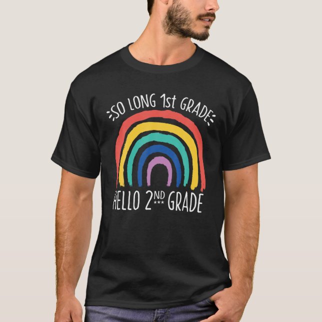 Camiseta TÃO LONGO TREM 1 Rua GRAU HELLO Segundo Professora (Frente)