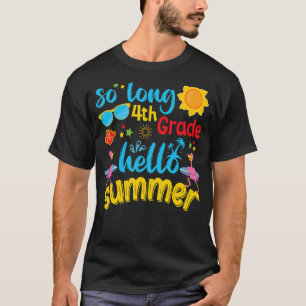 Camiseta Tão Longo Verão do 4º ano do Alô no último dia da
