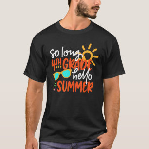 Camiseta Tão Longo Verão do 4º ano do Alô no último dia da