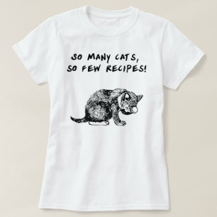Camiseta Tão muitos gatos