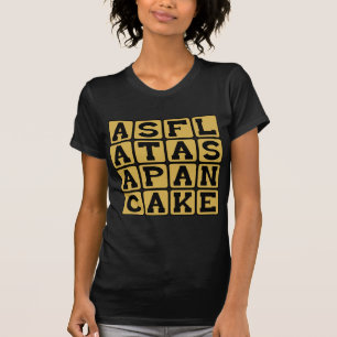 Camiseta Tão Plano Como Um Pancake, O Café Da Manhã Simples
