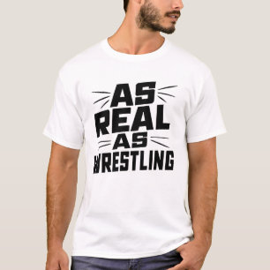 Camiseta Tão real quanto a Luta