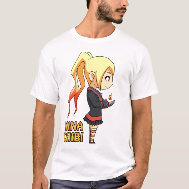 Camiseta TAOFEWA - Nina Chibi - suporte #4 (Frente)