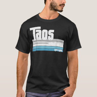 Camiseta Taos Novo México Nm Retro Vintage Esqui Caminhada