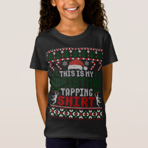 Camiseta Tap Dançando Passo Natal Dançarino Salão Feio Sw