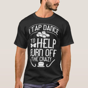 Camiseta Tap Dance Beginner Calçados Lições de Música Works