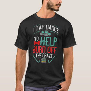 Camiseta Tap Dance Beginner Calçados Lições de Música Works
