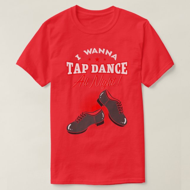 Camiseta Tap Dance Instructor Sound Dancer Step Dancing All (Frente do Design)