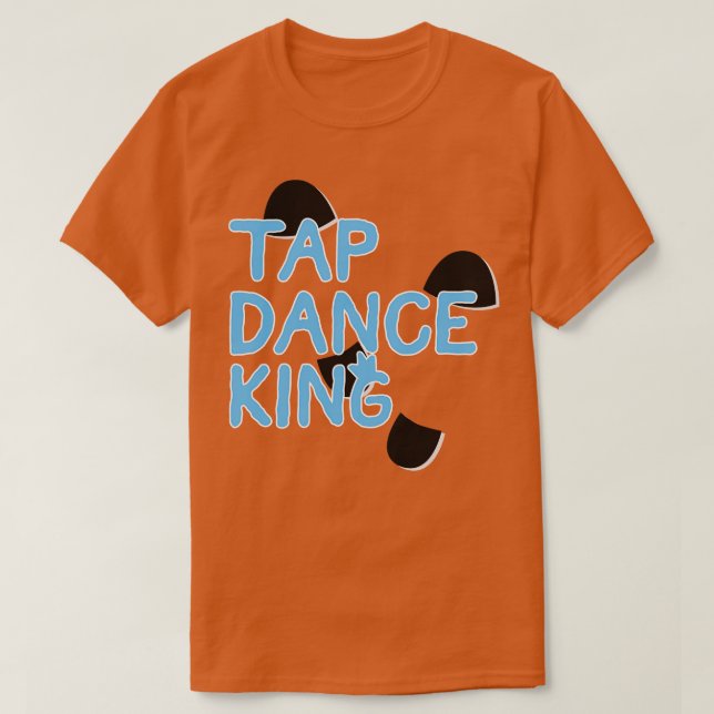 Camiseta Tap Dance King (Frente do Design)