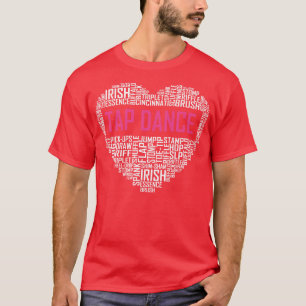 Camiseta Tap Dance Love Heart