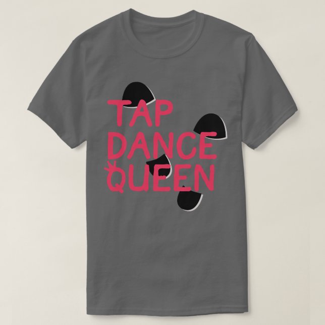 Camiseta Tap Dance Queen (Frente do Design)