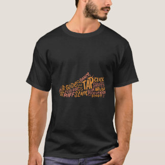 Camiseta Tap Dancing Calçado Termos - Toque em Dançador de 