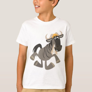 Camiseta Tap De Cartoon Bonito Dançando Crianças Selvagens