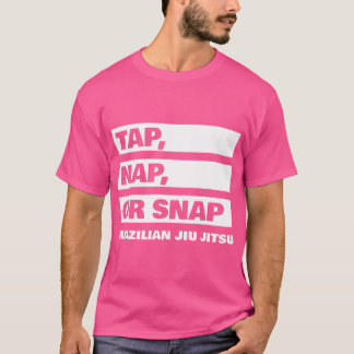 Camiseta Tap Nap Ou Snap - Jiu Jitsu Bjj Brasileiro