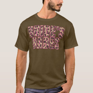 Camiseta Tape de festa de despedida de solteira leopardo no