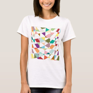 Camiseta Tapeçaria com abstrato de cores