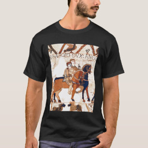 Camiseta Tapeçaria de Bayeux Harold Godwinson Cavalos Anglo
