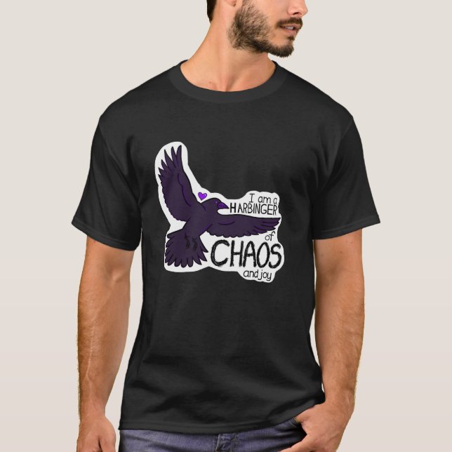 Camiseta Tapeçaria do Corvo do Caos (Frente)
