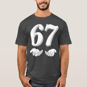 Camiseta Tapete Cool Si Seven 6 7 Meme Geração Alpha Gíria 