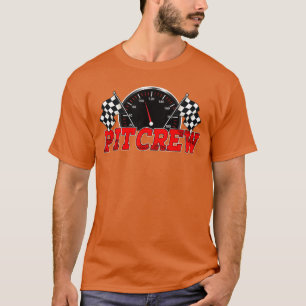 Camiseta Tapete de corrida de aniversário da família Pit Cr