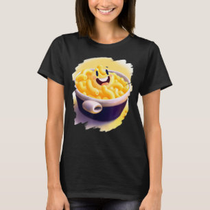 Camiseta Tapete de macarrão e queijo Mac e queijo