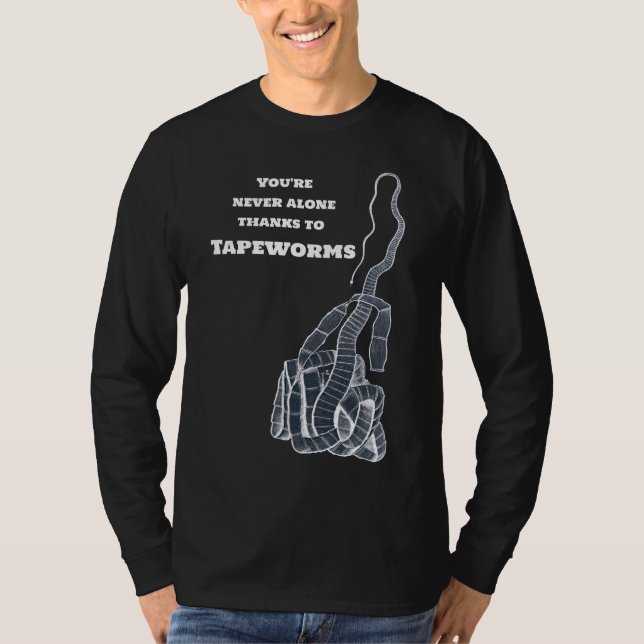 Camiseta Tapeworm E Você (Frente)