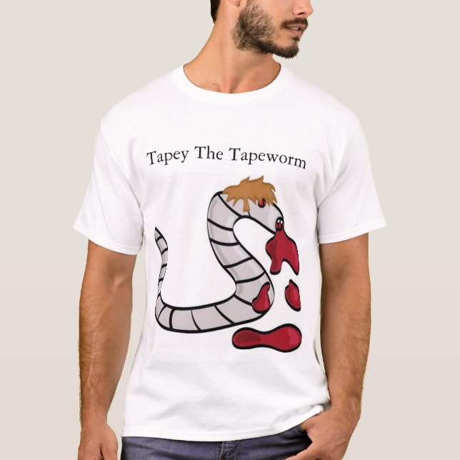 Camiseta Tapey o Tapeworm (Frente)