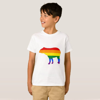 Camiseta Tapir do arco-íris