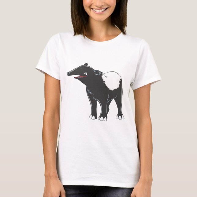 Camiseta Tapir feliz (Frente)