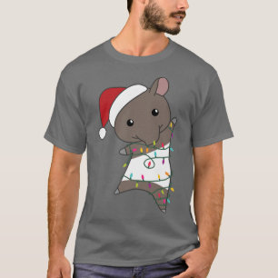 Camiseta Tapirs de Noel Claus Fairy Lights