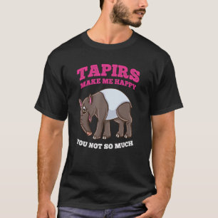 Camiseta Tapirs Me Faz Feliz Você Não Tanto